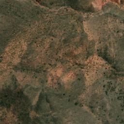 Satellite imagery of Cerro Mesa, AR
