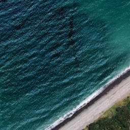 Satellite imagery of Haumiaroa Point, NZ