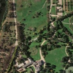 Satellite imagery of Werribee Mansion, AU