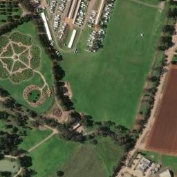 Satellite imagery of Werribee Mansion, AU