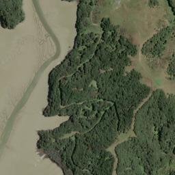 Satellite imagery of Mowhiti Point, NZ