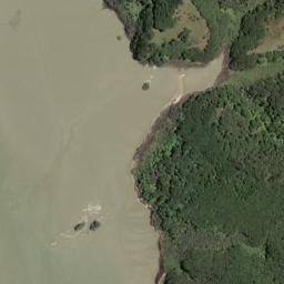 Satellite imagery of Mowhiti Point, NZ