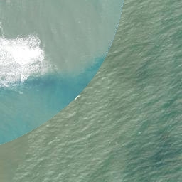 Satellite imagery of Kaimoho Point, NZ
