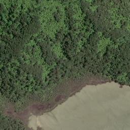 Satellite imagery of Te Heru Point, NZ