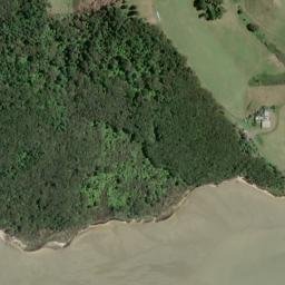 Satellite imagery of Mowhiti Point, NZ
