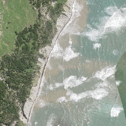 Satellite imagery of Kaimoho Point, NZ