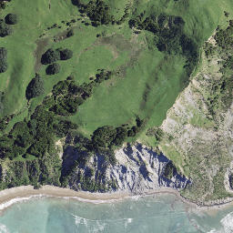 Satellite imagery of Whaikahawai Point, NZ