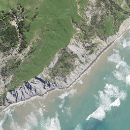 Satellite imagery of Whaikahawai Point, NZ