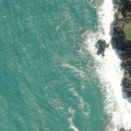 Satellite imagery of Taranaki Point, NZ