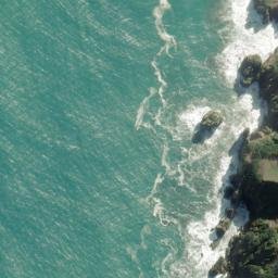 Satellite imagery of Taranaki Point, NZ