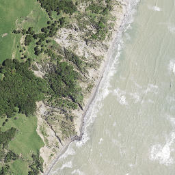 Satellite imagery of Matahau Point, NZ
