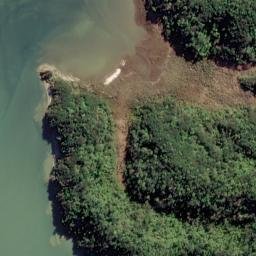 Satellite imagery of Ohau Point, NZ