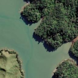 Satellite imagery of Ohau Point, NZ