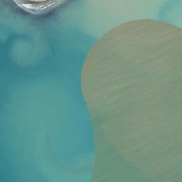 Satellite imagery of Matahau Point, NZ