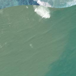 Satellite imagery of Matahau Point, NZ