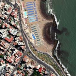 Satellite imagery of Punta Iglesia, AR