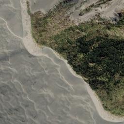 Satellite imagery of Pourewa Point, NZ