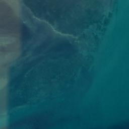 Satellite imagery of Orotangi Cliff, NZ