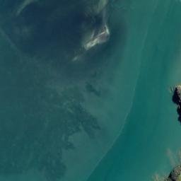 Satellite imagery of Ruakoiro Point, NZ