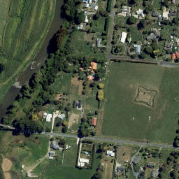 Satellite imagery of Alexandra Redoubt, NZ