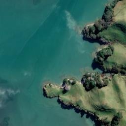 Satellite imagery of Te Ruakotare Point, NZ