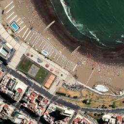 Satellite imagery of Punta Gruta, AR