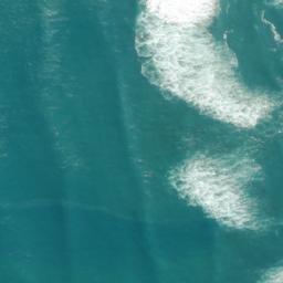 Satellite imagery of Potahi Point, NZ