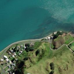 Satellite imagery of Tahuri Point, NZ