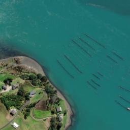 Satellite imagery of Tahuri Point, NZ
