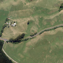 Satellite imagery of Potangatanga Point, NZ