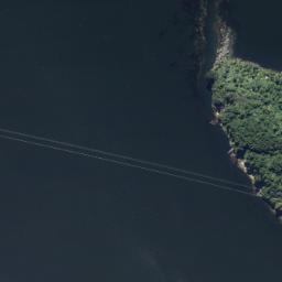 Satellite imagery of Okahu Point, NZ