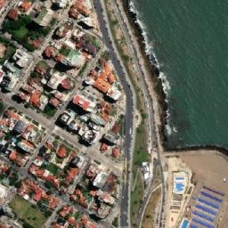 Satellite imagery of Punta Gruta, AR