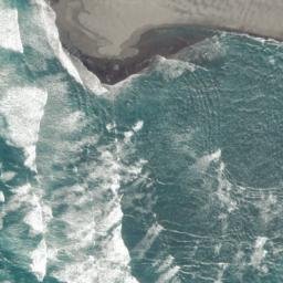 Satellite imagery of Potahi Point, NZ