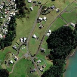 Satellite imagery of Tahuri Point, NZ