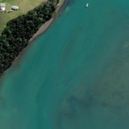 Satellite imagery of Tahuri Point, NZ