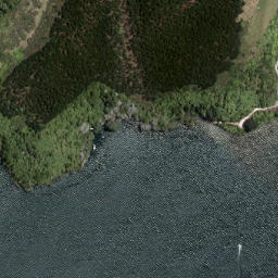 Satellite imagery of Motuoha Point, NZ