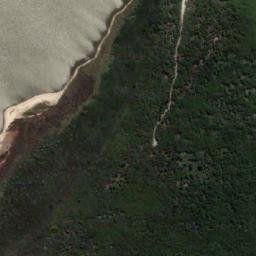 Satellite imagery of Luff Point, AU