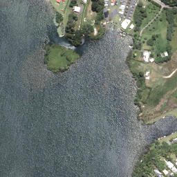 Satellite imagery of Kuharua Point, NZ