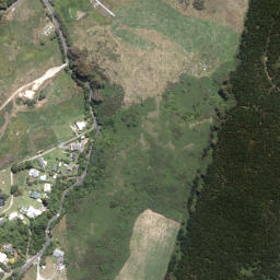 Satellite imagery of Kuharua Point, NZ