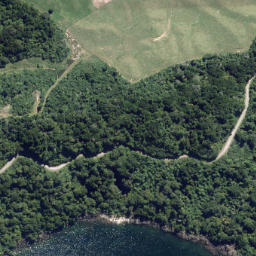 Satellite imagery of Te Onepoto Point, NZ