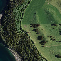 Satellite imagery of Patarata Point, NZ