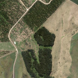 Satellite imagery of Te Akau Point, NZ
