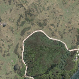 Satellite imagery of Potangotango Point, NZ