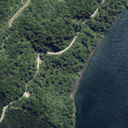 Satellite imagery of Te Onepoto Point, NZ