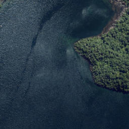 Satellite imagery of Te Onepoto Point, NZ