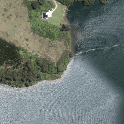 Satellite imagery of Tahunaroa Point, NZ