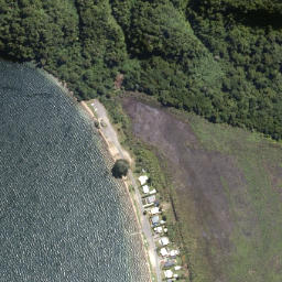Satellite imagery of Te Papatu Point, NZ