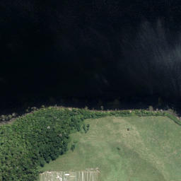 Satellite imagery of Te Ahau Point, NZ