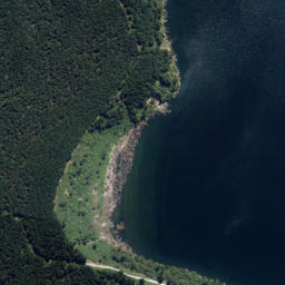 Satellite imagery of Te Onepoto Point, NZ