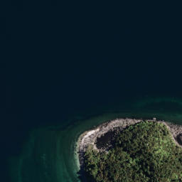 Satellite imagery of Patarata Point, NZ
